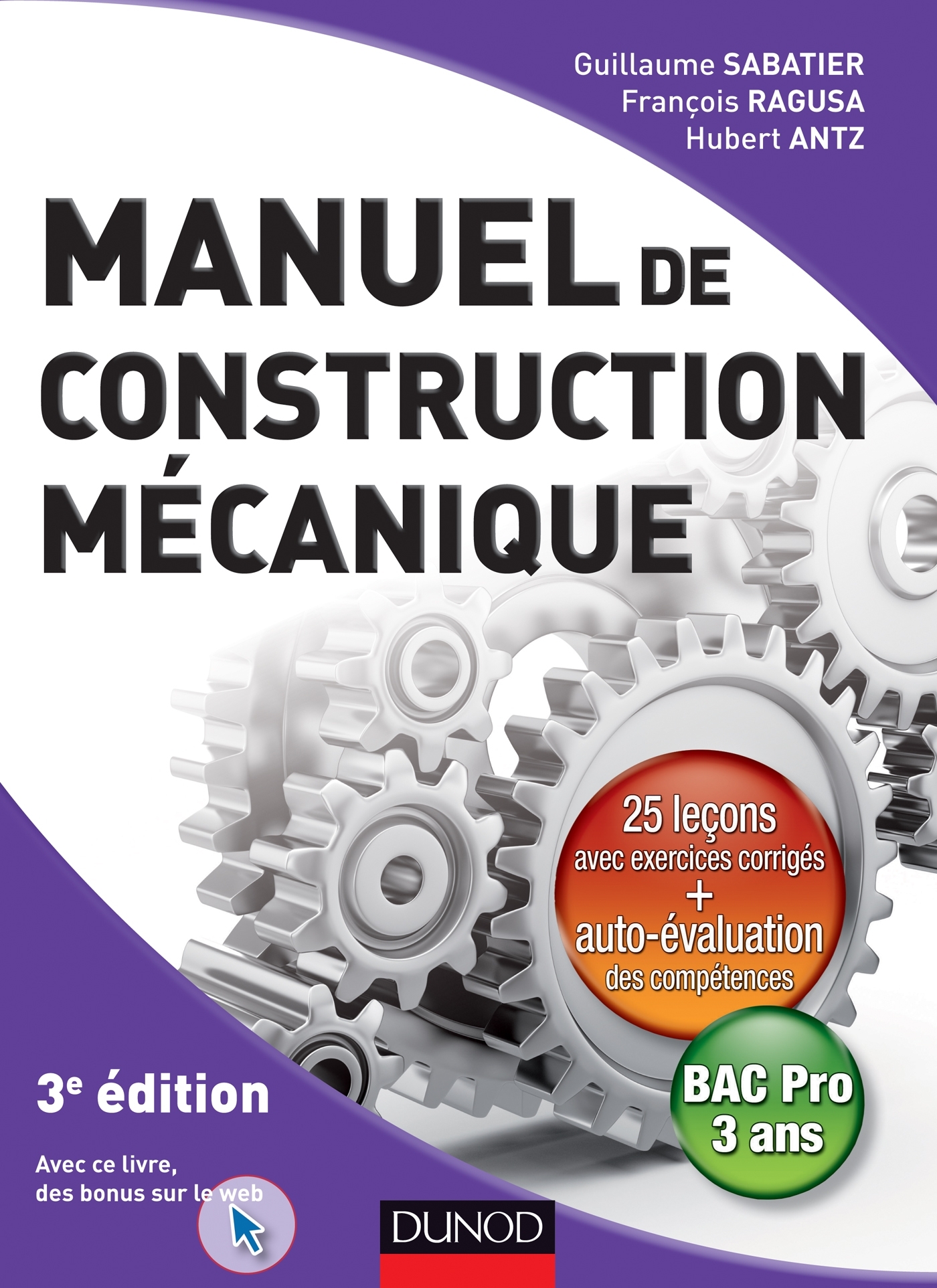 Manuel de construction mécanique - Livre Mécanique et matériaux de  Guillaume Sabatier - Dunod