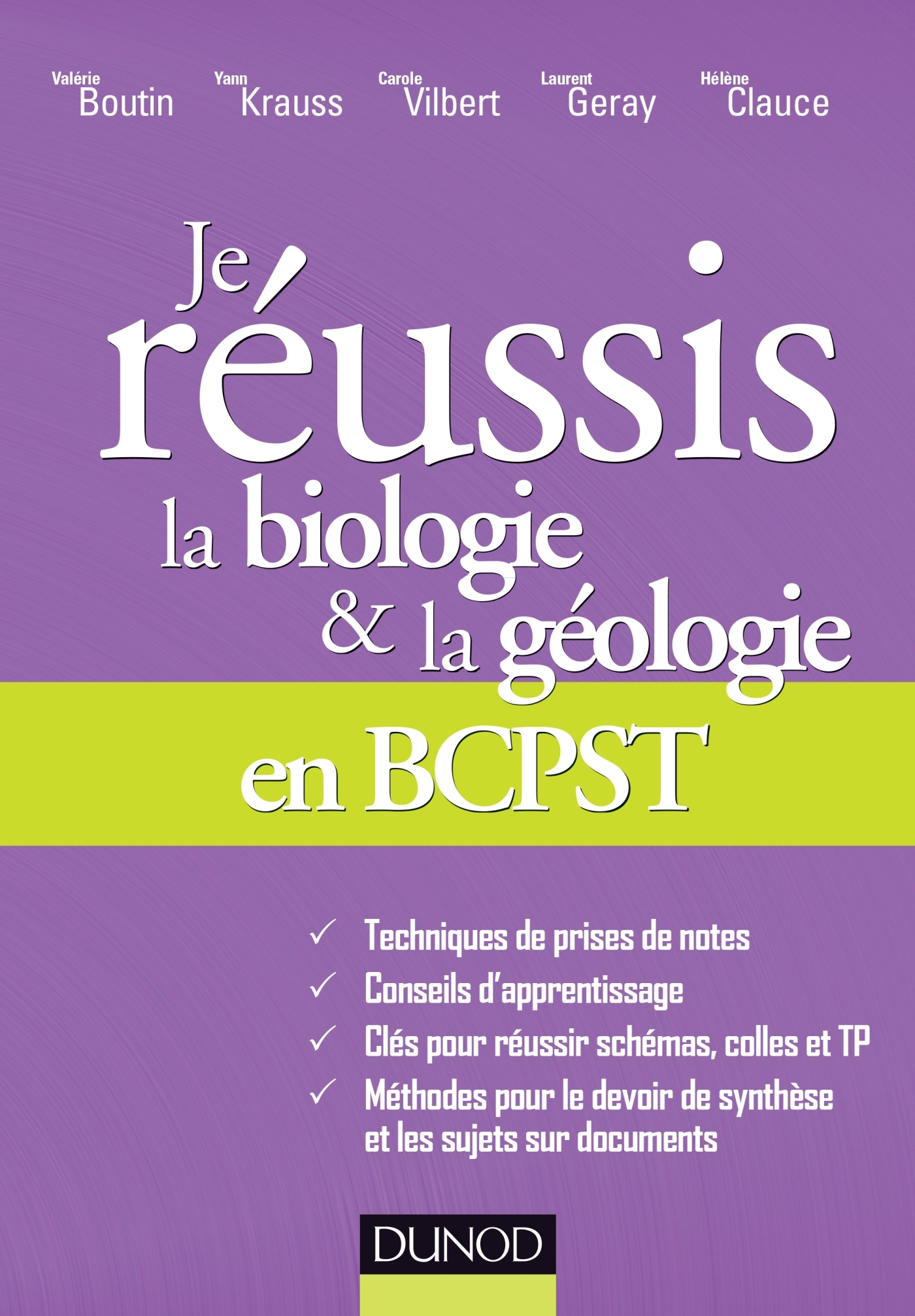 Je Réussis La Biologie La Géologie En Bcpst Livre Et - 