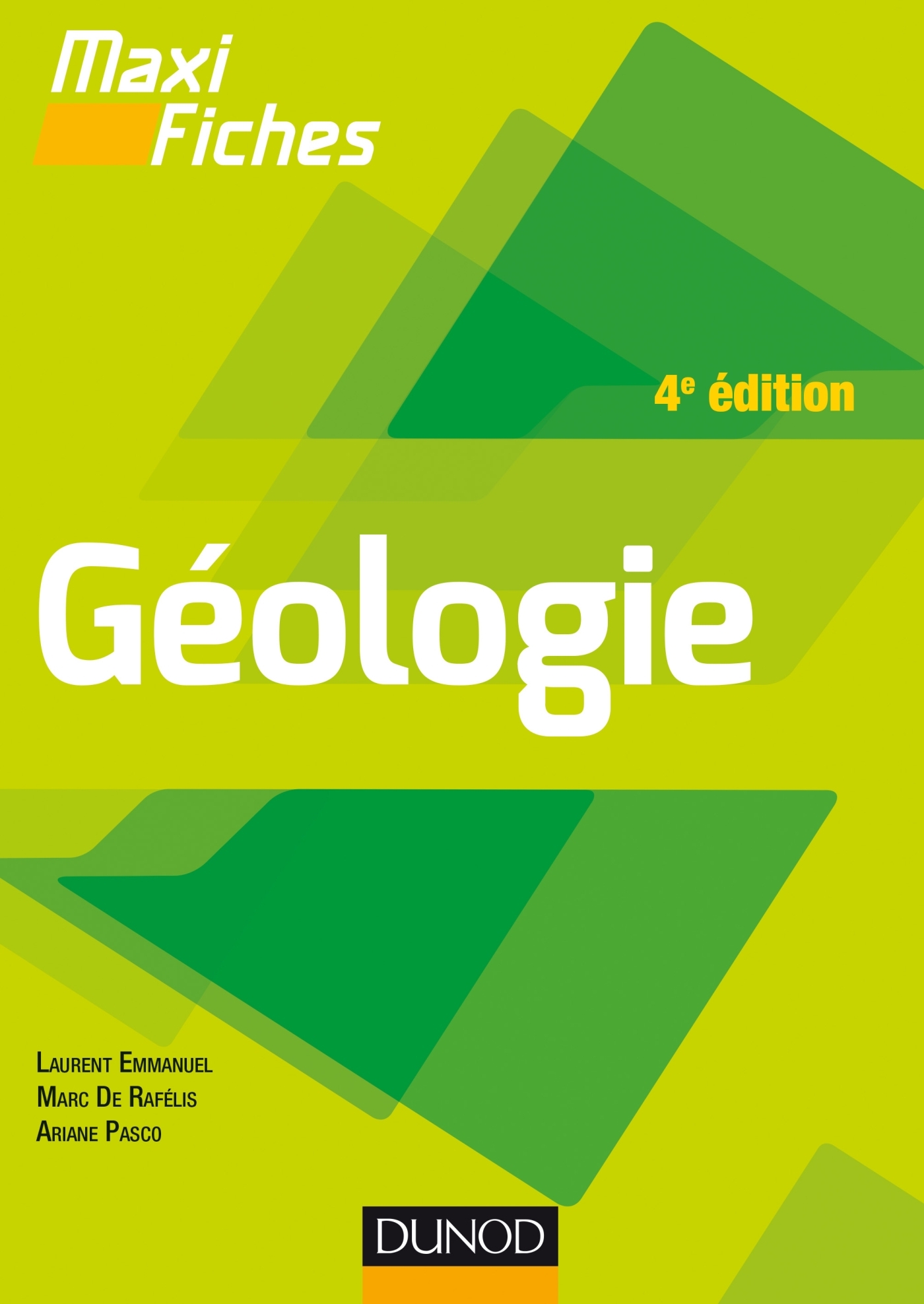 Maxi fiches Géologie Livre et ebook Sciences de la Terre et