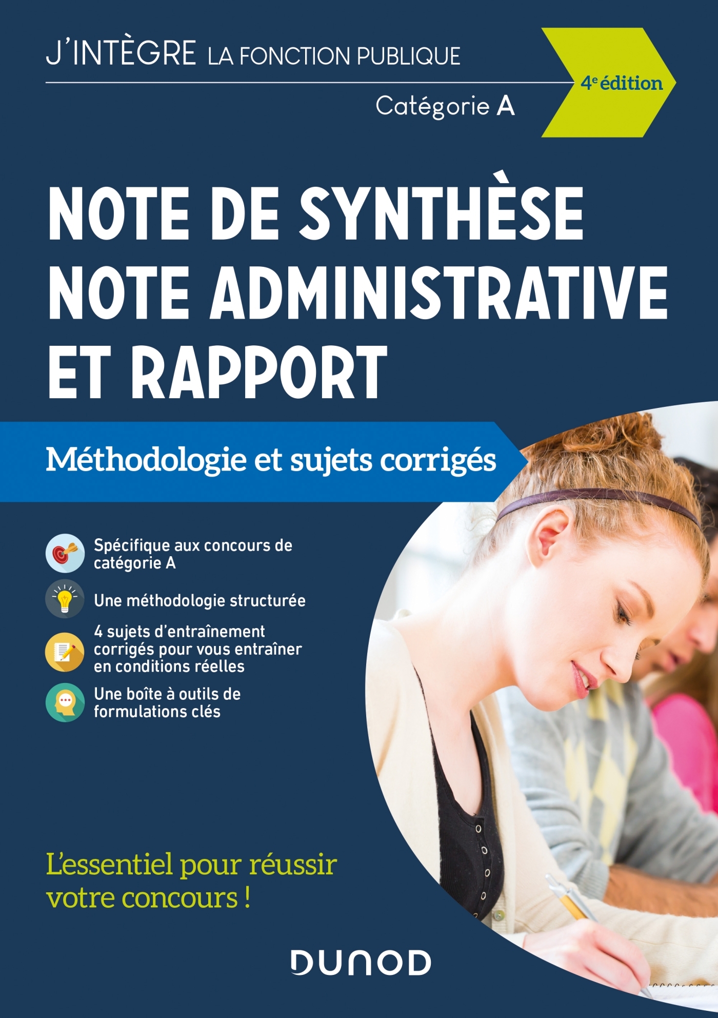 Note De Synthese Note Administrative Et Rapport Methodologie Et Sujets Corriges Categorie A Livre Et Ebook Sujets Transversaux De Pierre Lievre Dunod