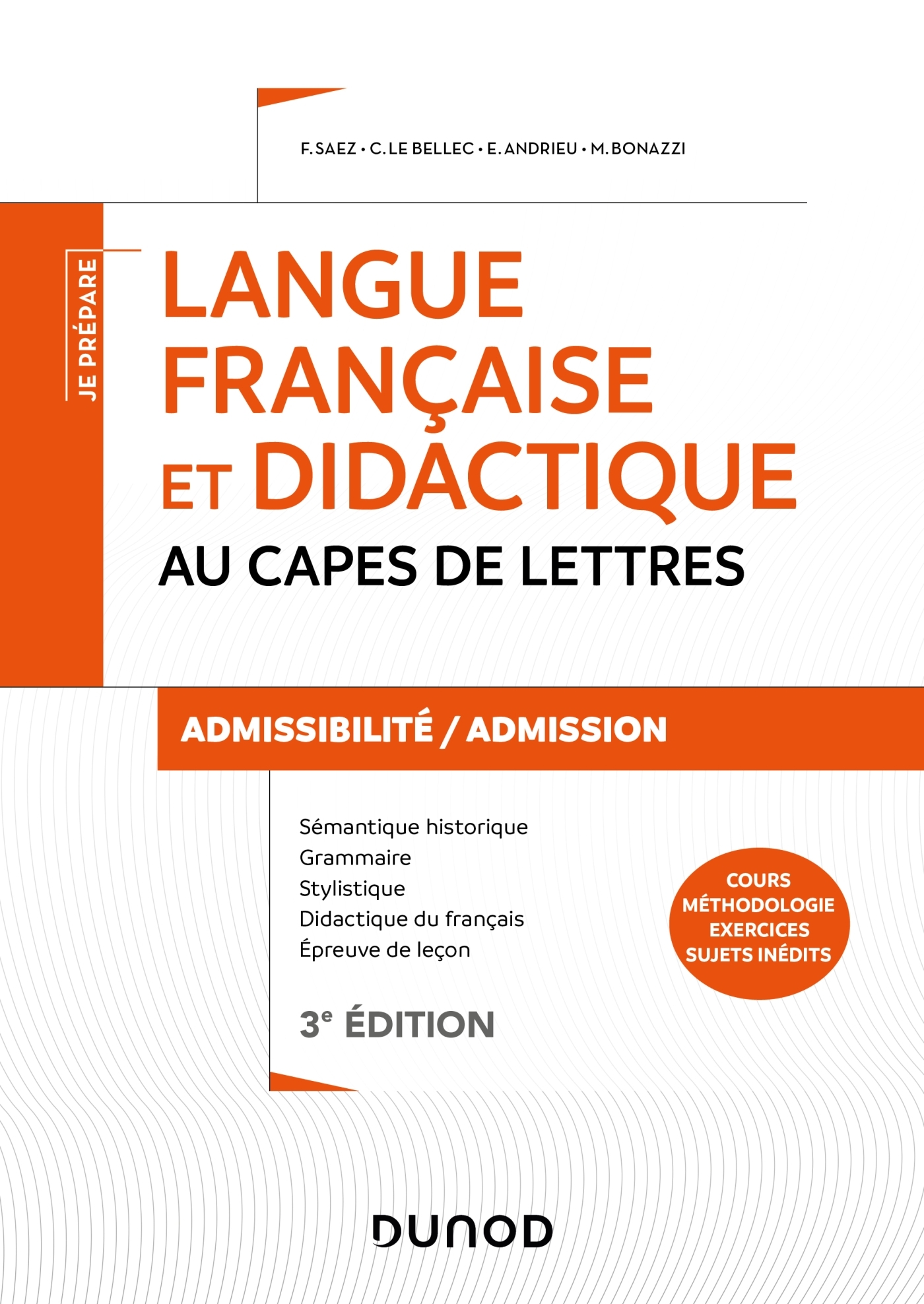 Langue française et didactique au CAPES de Lettres - Admissibilité