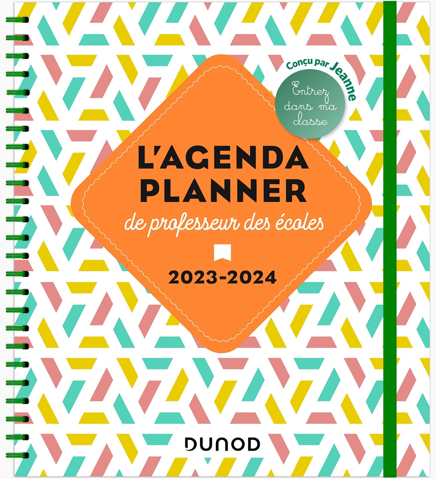 Mon planner journal de prof d'école - Edition 2023-2024 - Répertoire,  agenda