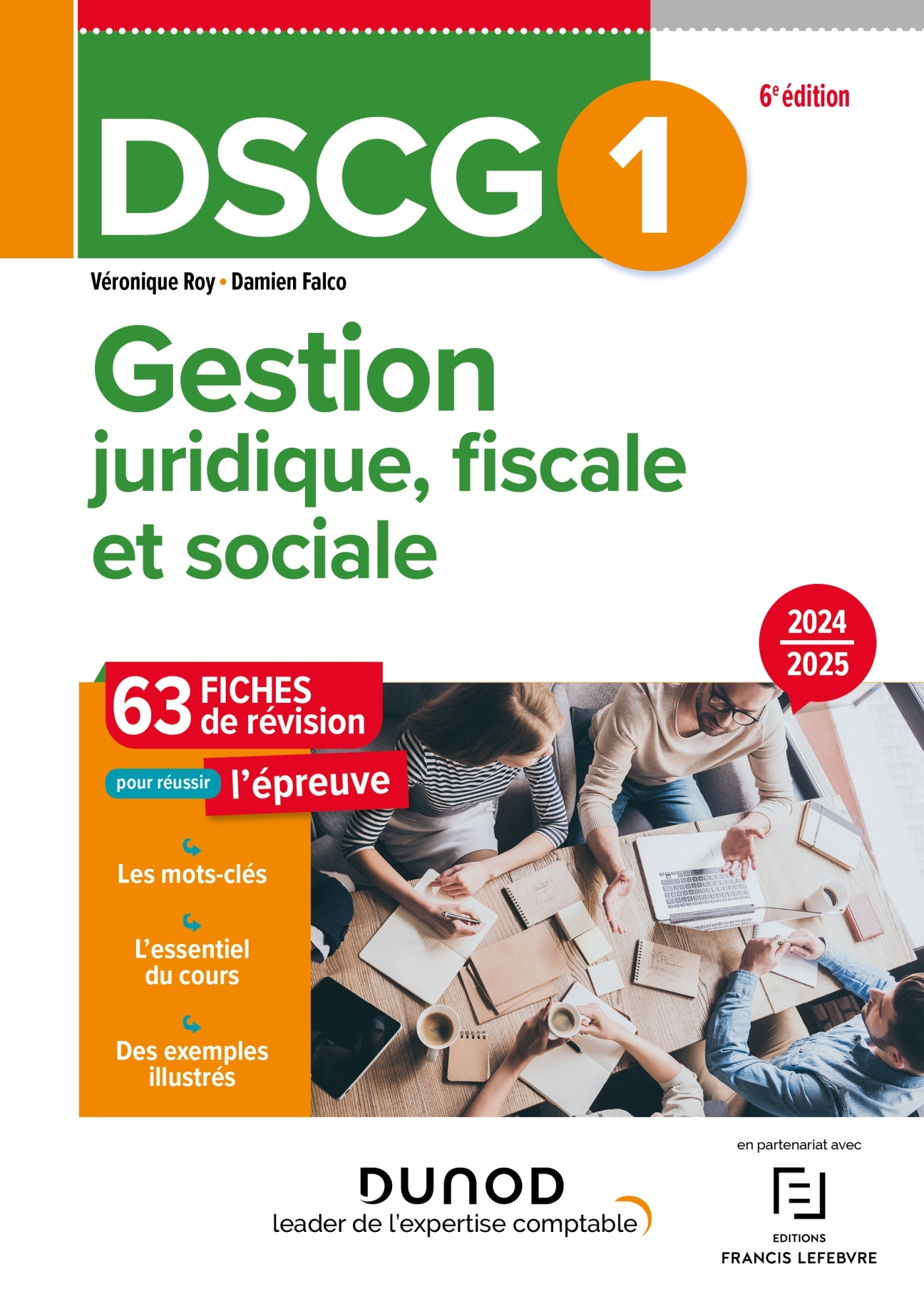 DSCG 1 Gestion juridique, fiscale et sociale Fiches 20242025 Livre