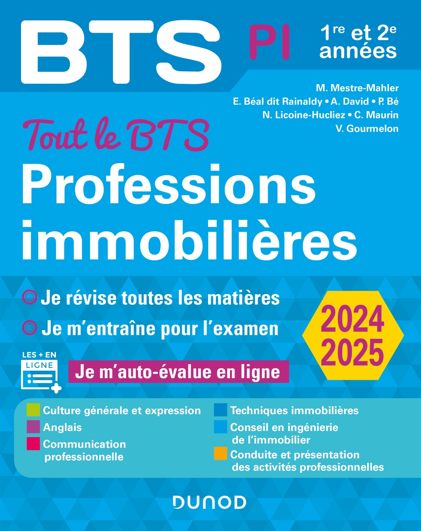 Tout le BTS Professions immobilières 20242025 1re et 2e années Livre et ebook Immobilier