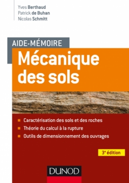 Aide-mémoire - Mécanique des sols