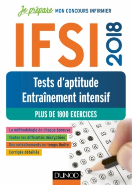 IFSI 2018 Tests d'aptitude - Entraînement intensif