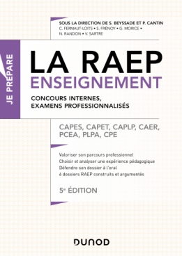La Raep enseignement -Concours internes, examens professionnels