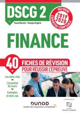 DSCG 2 - Finance - Fiches de révision