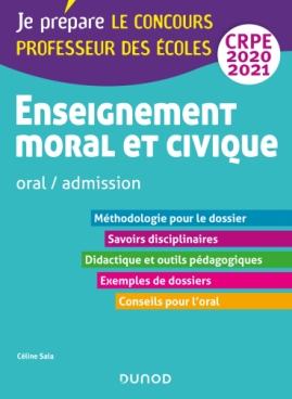 Enseignement moral et civique - Oral, admission - CRPE 2020-2021
