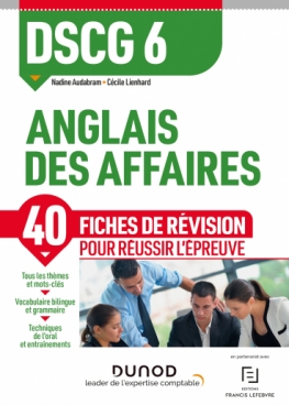 DSCG 6 - Anglais des affaires - Fiches de révision