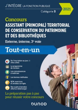 Concours Assistant (principal) territorial de conservation du patrimoine et des bibliothèques