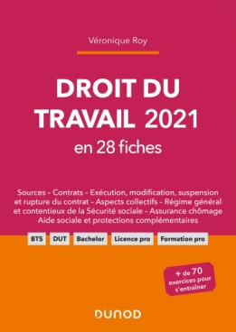 Droit du travail 2021 en 28 fiches