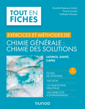 Chimie générale : chimie des solutions