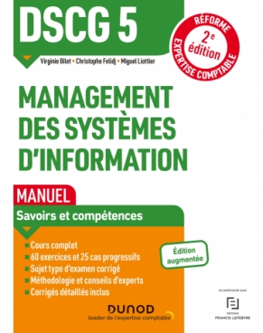 DSCG 5 Management des systèmes d'information - Manuel