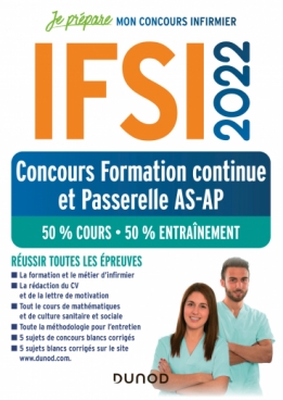 IFSI 2022 Concours Formation continue et Passerelle AS-AP