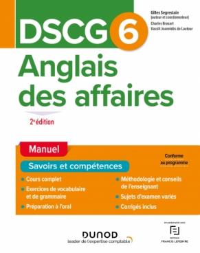 DSCG 6 - Anglais des affaires - Manuel