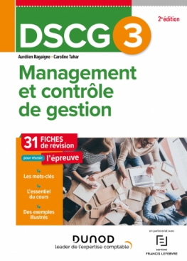 DSCG 3 Management et contrôle de gestion  - Fiches 2023-2024