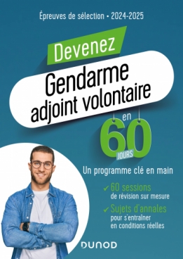 Devenez Gendarme Adjoint Volontaire en 60 jours