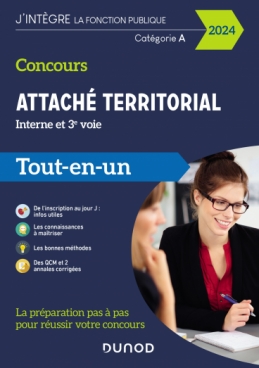 Concours Attaché territorial Interne et 3e voie 2024