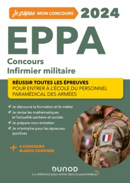 EPPA 2024 - Concours Infirmier militaire - Réussir toutes les épreuves