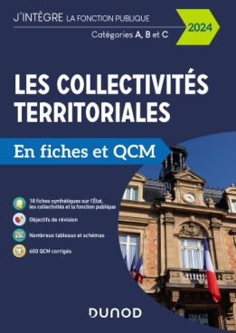 Les collectivités territoriales en fiches et QCM - 2024