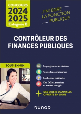 Concours Contrôleur des finances publiques - 2024-2025