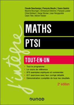 Maths Tout-en-un PTSI