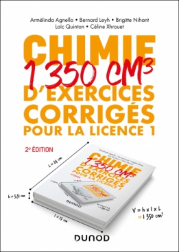 Chimie - 1350 cm3 d'exercices corrigés pour la Licence 1