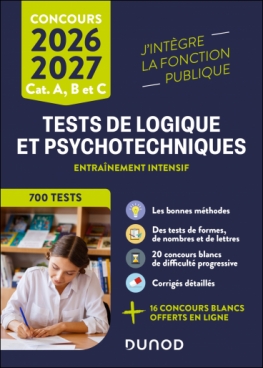 Tests de logique et psychotechniques - 2026-2027