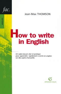 How to write in English