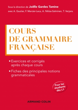 Cours de grammaire française