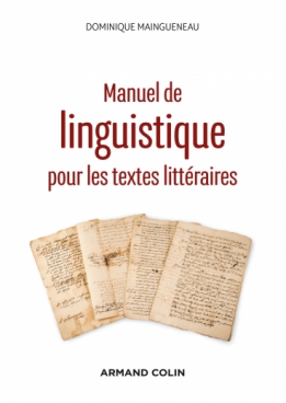 Manuel de linguistique pour les textes littéraires