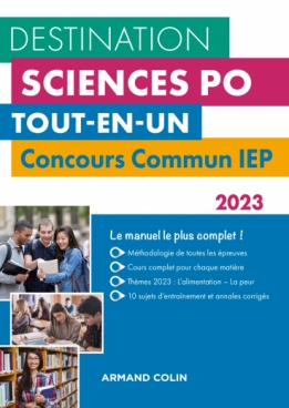 Destination Sciences Po - Concours commun IEP 2023