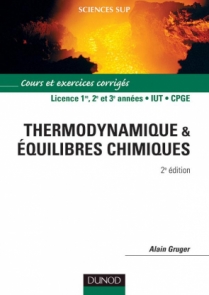 Thermodynamique et équilibres chimiques