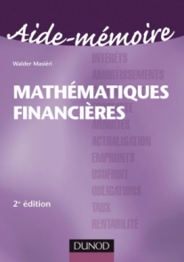 Aide-Mémoire de Mathématiques financières