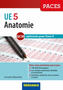 Anatomie UE 5 - QCM optimisés pour Paris V