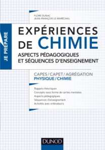 Expériences de chimie - Aspects pédagogiques et séquences d'enseignement - Capes/Agrégation