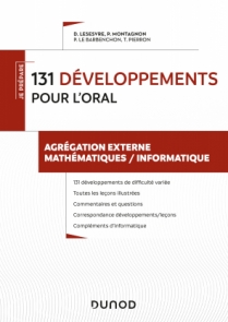 131 développements pour l'oral