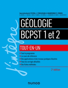 Géologie tout-en-un BCPST 1re et 2e années