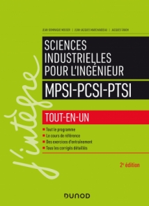 Sciences industrielles pour l'ingénieur MPSI-PCSI-PTSI