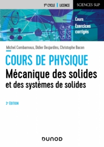 Mécanique des solides et des systèmes des solides