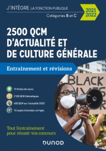 2500 QCM d'actualité et de culture générale - 2021-2022