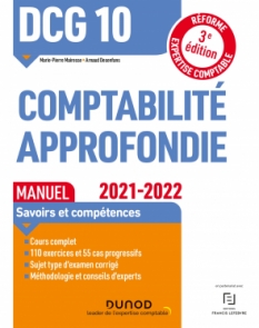 DCG 10 Comptabilité approfondie - Manuel - 2021/2022