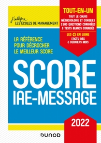 Score IAE-Message - 2022