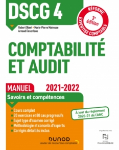DSCG 4 Comptabilité et audit - Manuel 2021/2022