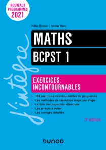 Mathématiques exercices incontournables BCPST 1
