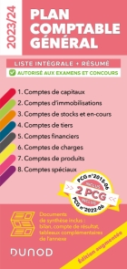 Plan comptable général 2023/24