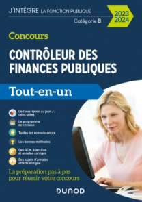 Concours Contrôleur des finances publiques - 2023-2024