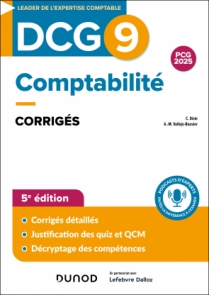 DCG 9 - Comptabilité - Corrigés
