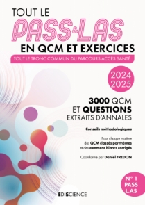 PASS & LAS Tout en QCM et exercices 2024-2025
